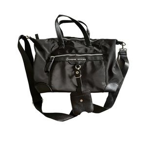 Adrienne Vittadini Women’s Crossbody Black Bag